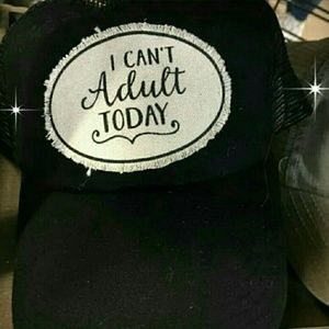 🔥SALE🔥I CAN'T ADULT TODAY Distressed Trucker Hat